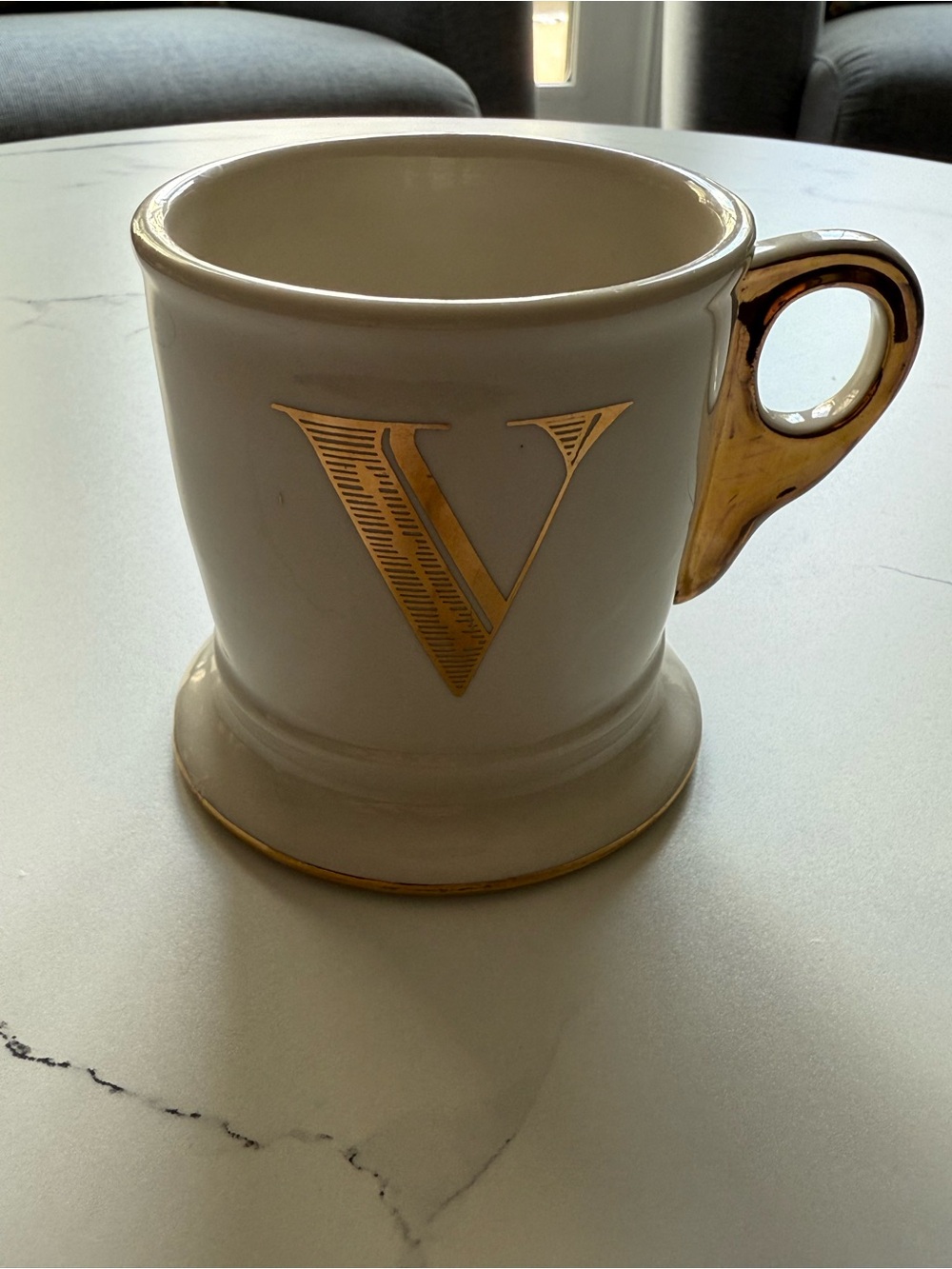 Anthropologie Monogram Mug